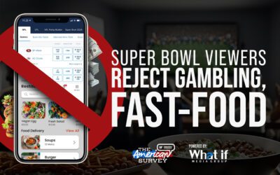 Super Bowl Viewers Reject Gambling, Fast-Food